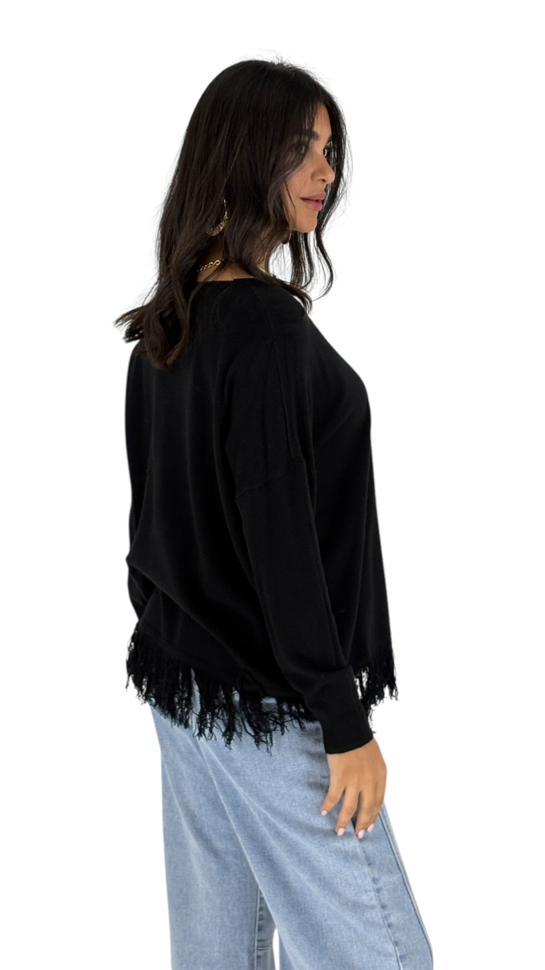 Sally Black Sweater