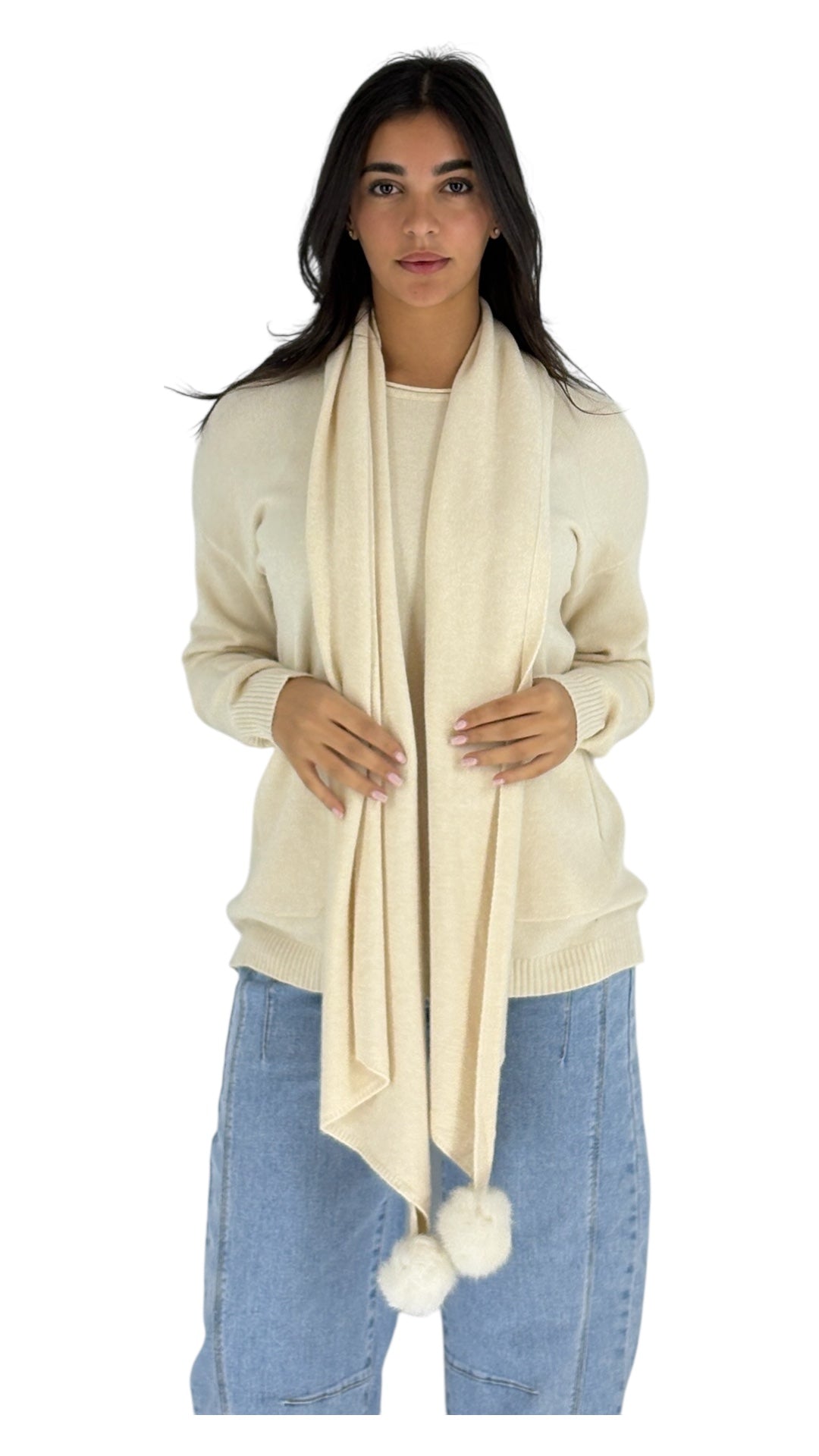 Theo Cream Sweater