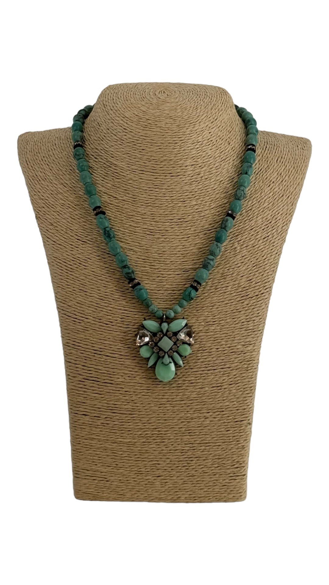 Koba green necklace