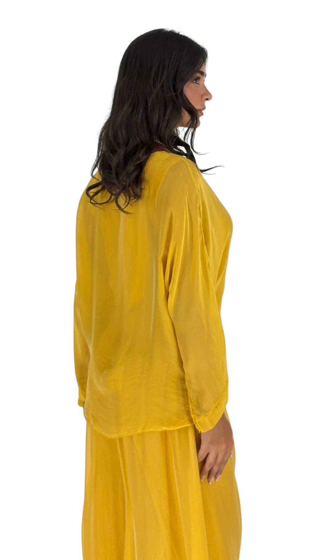 Mena Mustard Top