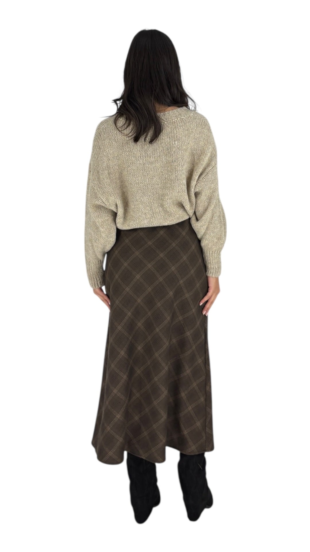 Prayan Brown Skirt
