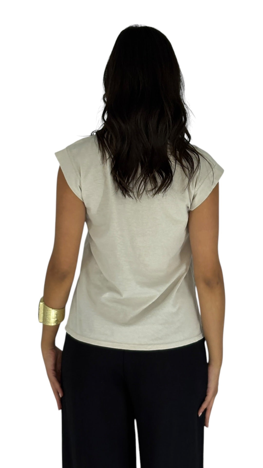 Gwen Beige T-Shirt
