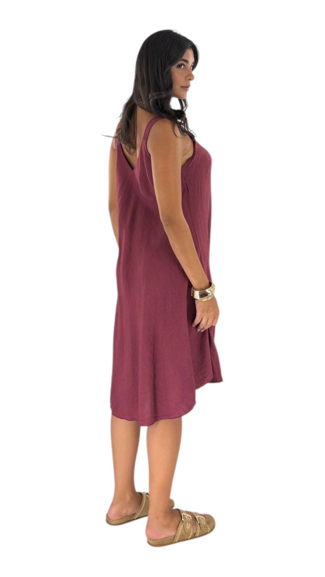 Lana Maroon Dress