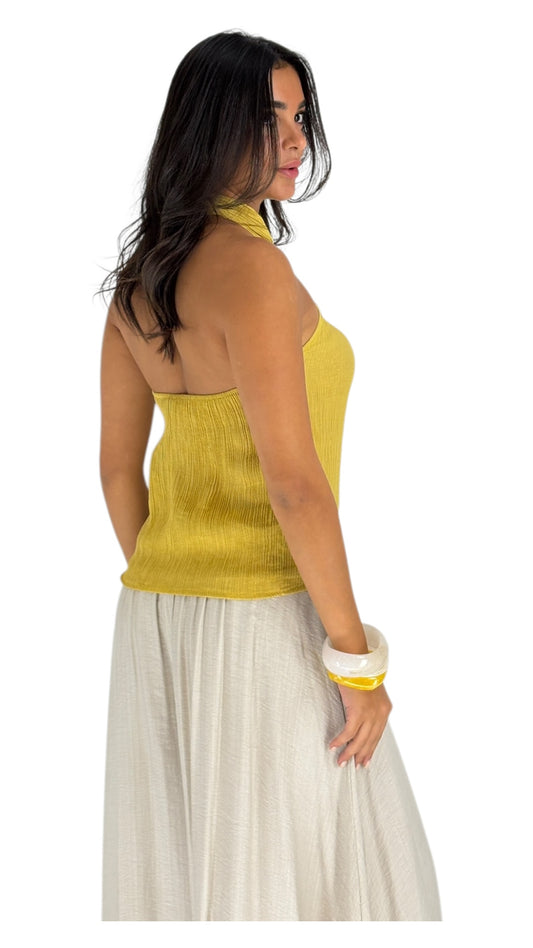Susie Mustard Top