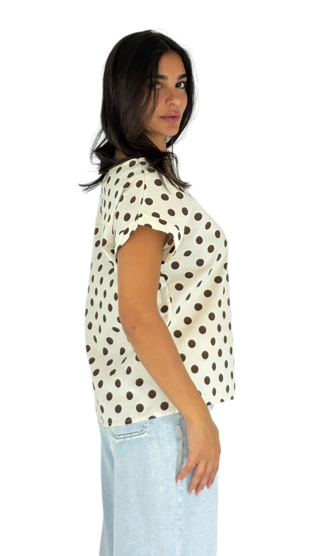 Jade Cream Top