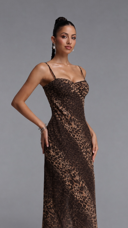 Sonia Leopard Dress