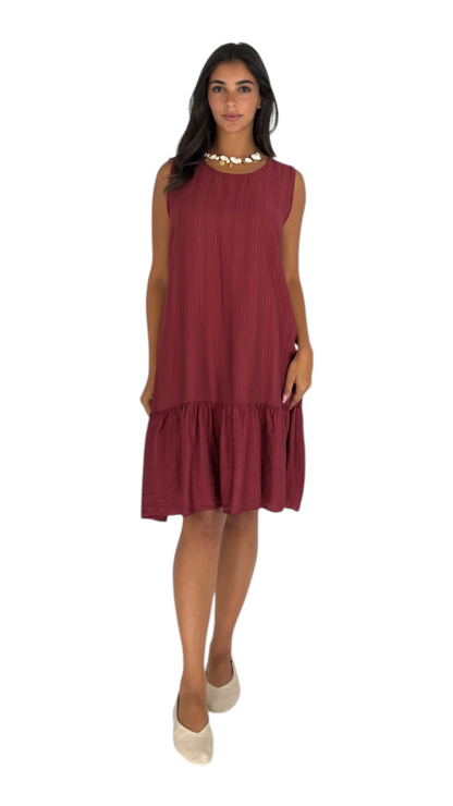 Mai Maroon dress