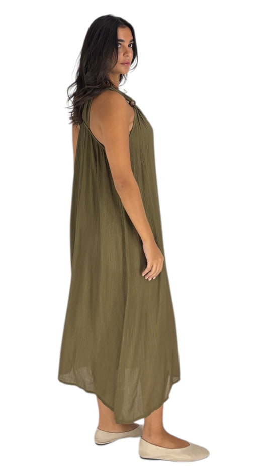Nolan Olive Green Dress