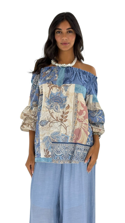 Kegan Blue Top