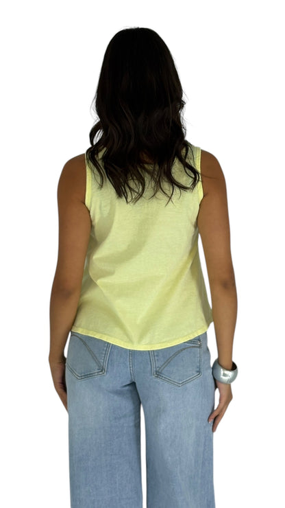 Shahd Yellow Top