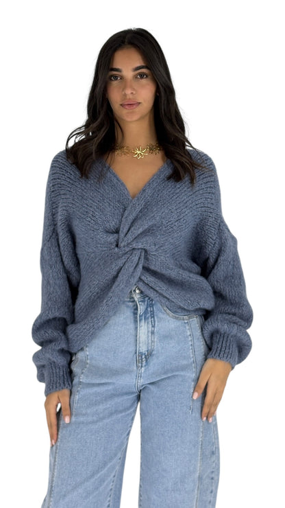 Paola Blue Sweater