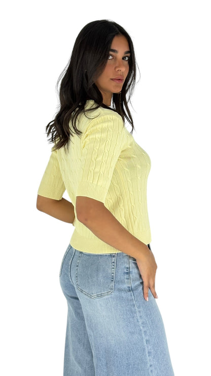 Atlee Butter Yellow Top