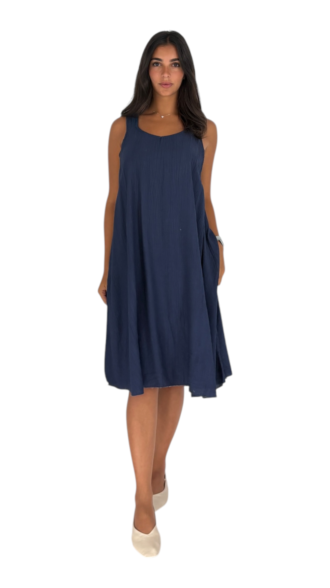 Julia Navy Dress