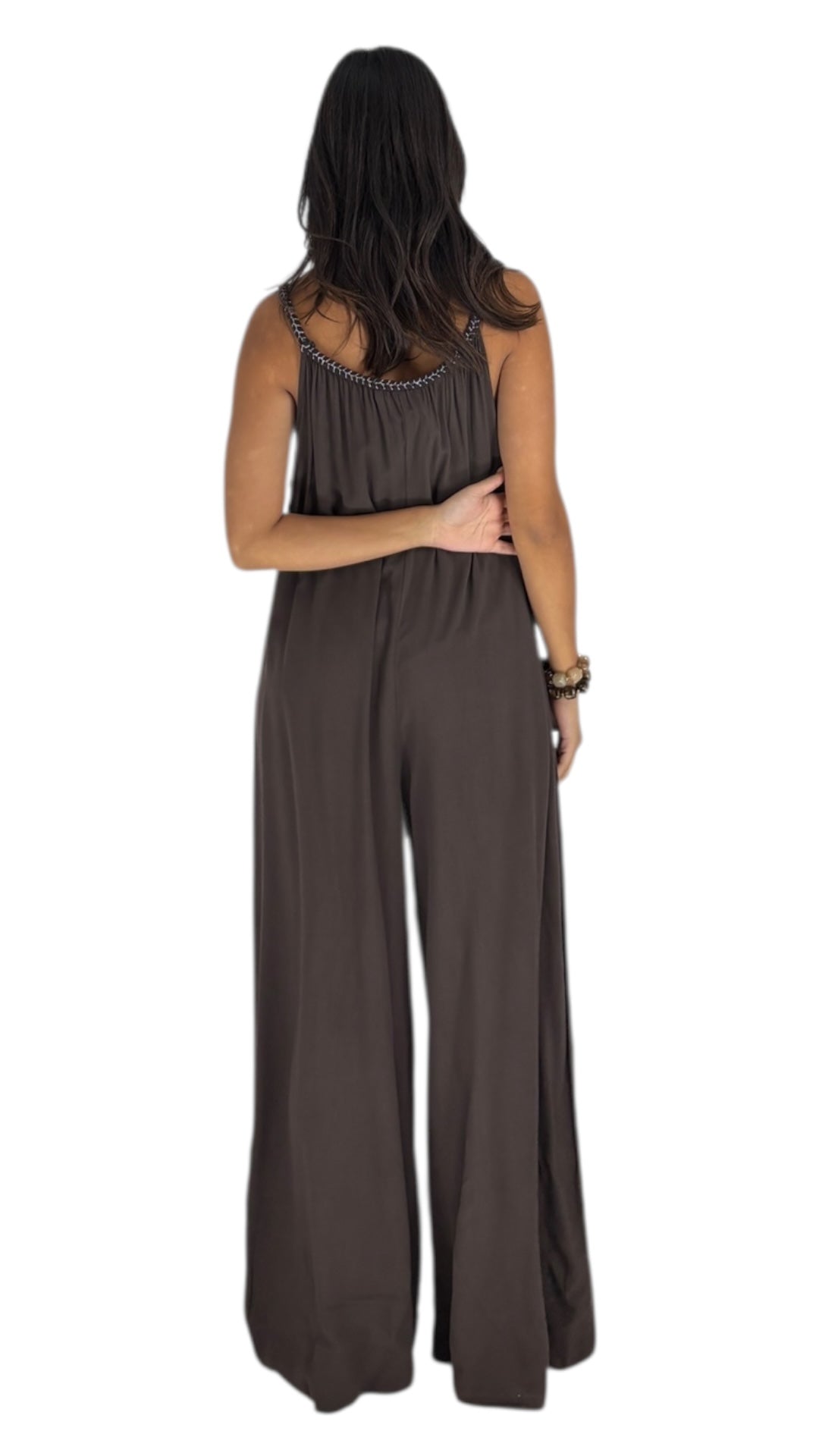 Ozzy Brown Jumpsuit