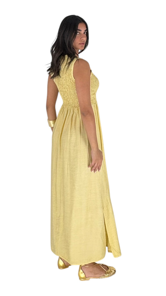 Leland Yellow Dress