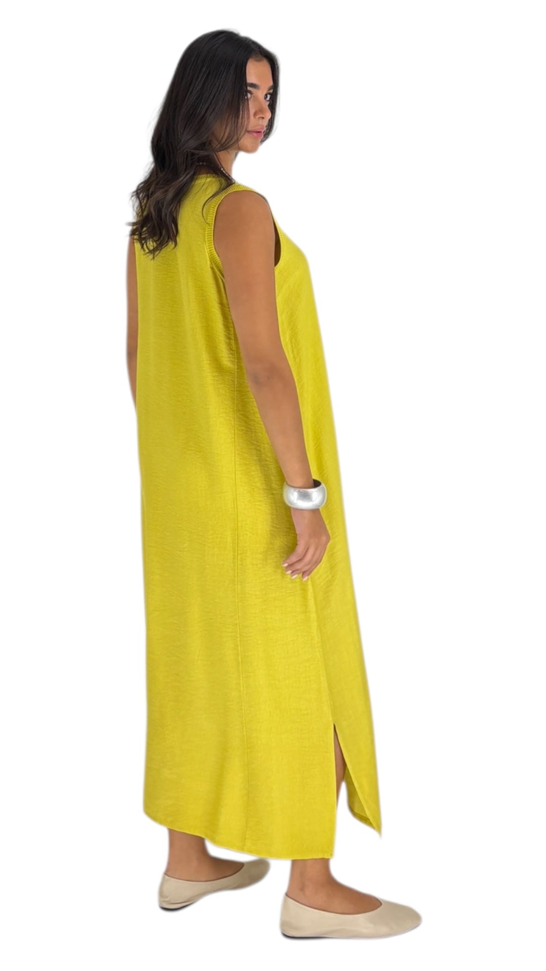 Eliza Yellow Dress