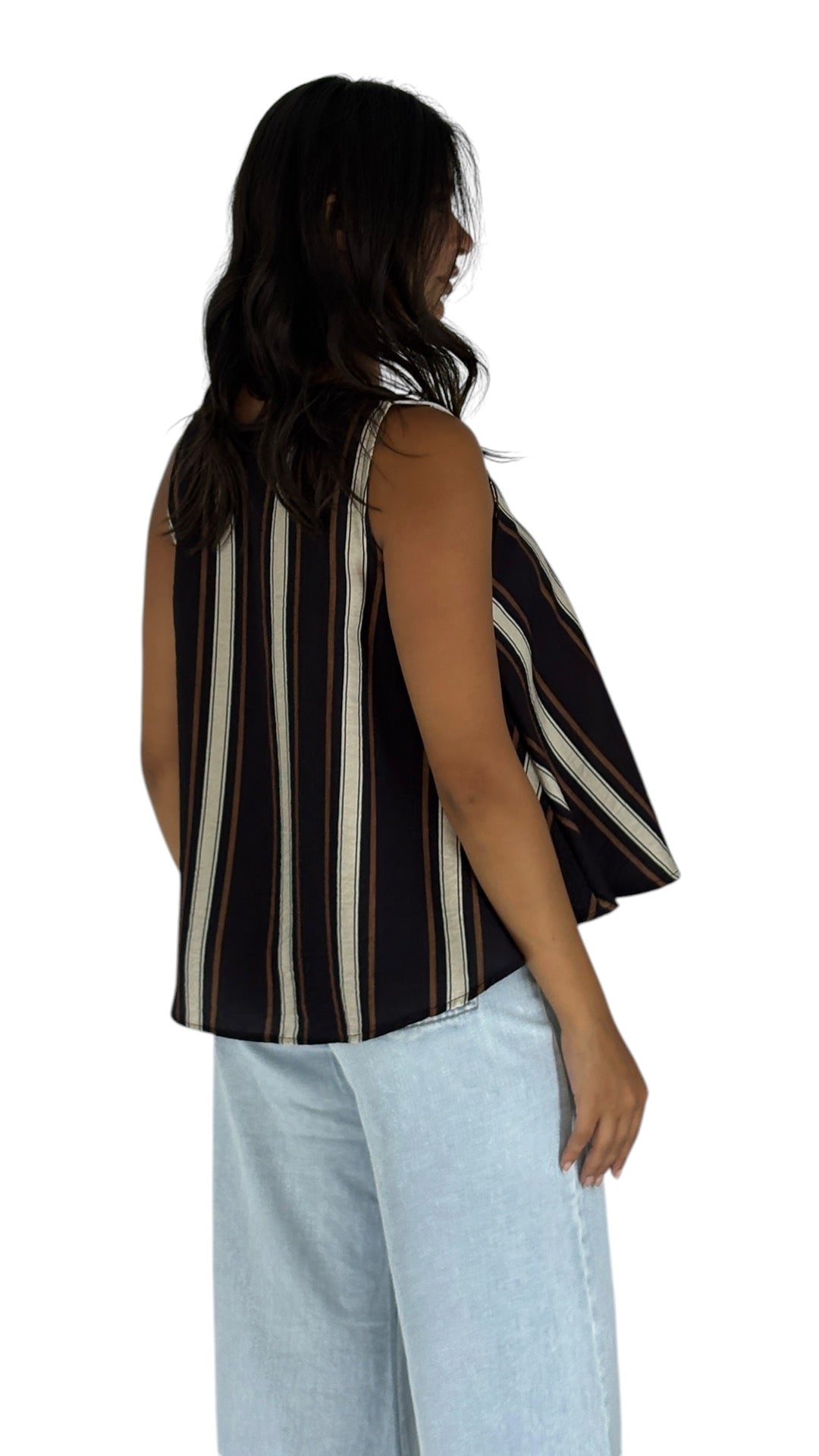 Noor Dark Brown Top