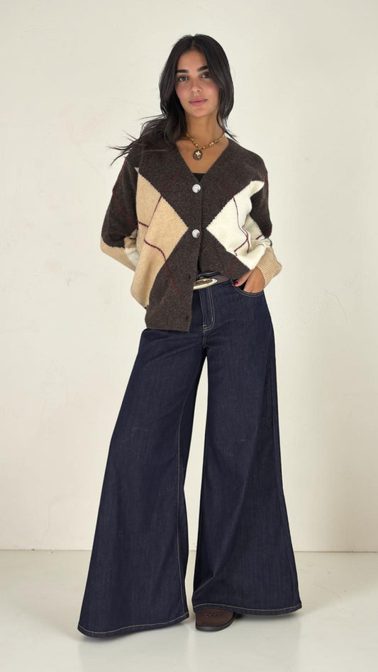 Lalic Diamond Shape Cardigan