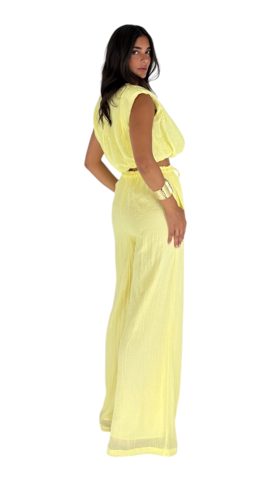 Gena Yellow Pants