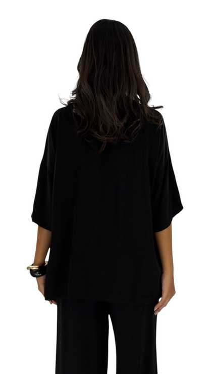 Darla Black Cardigan
