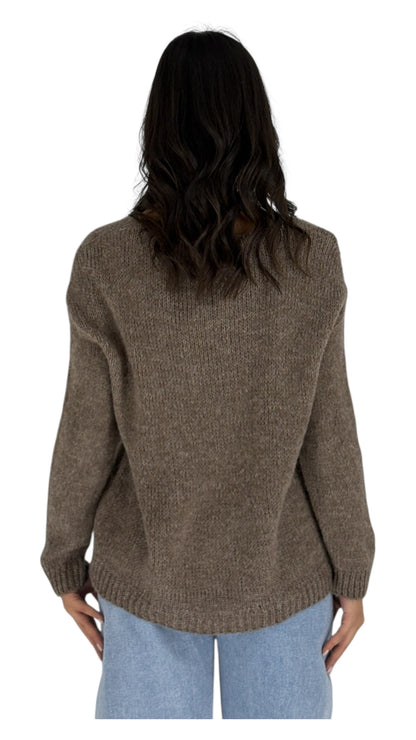 June Taupe Sweater
