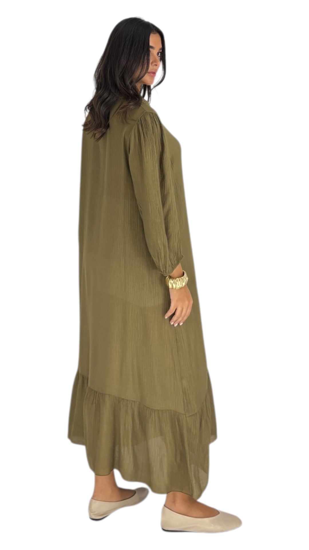 Julian Olive Green Dress