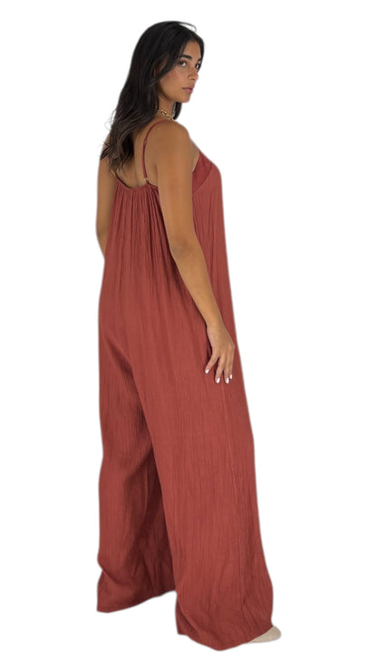 Zoya Brick Jumpsuits