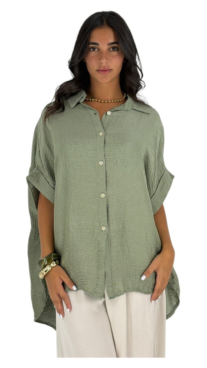 Malina Kaki Shirt