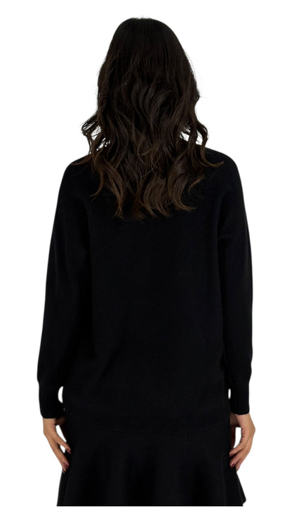 Andria Black Sweater