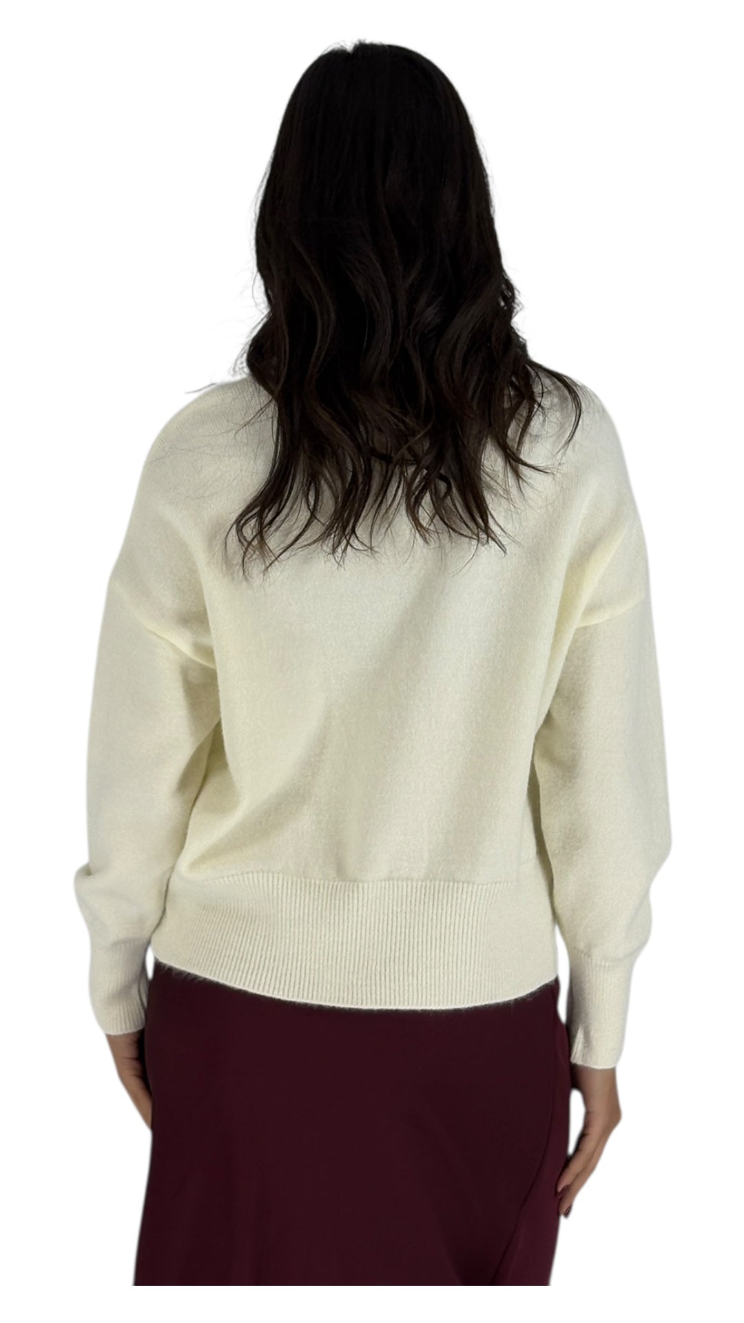 Elisa White Sweater