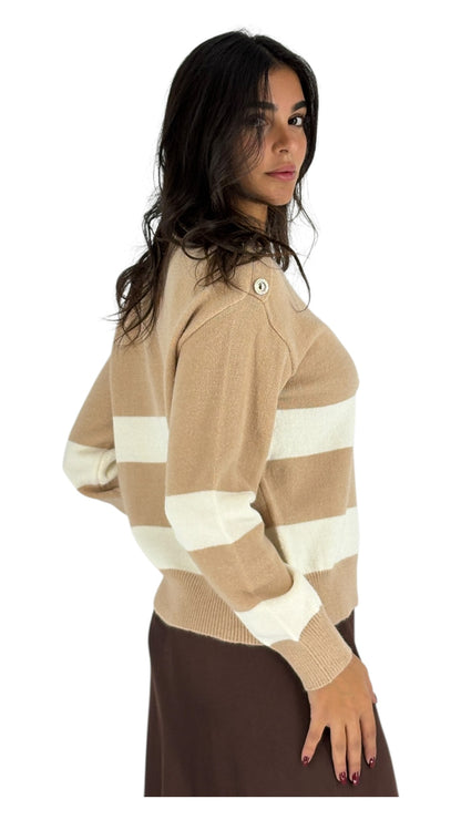 Floria Camel Sweater