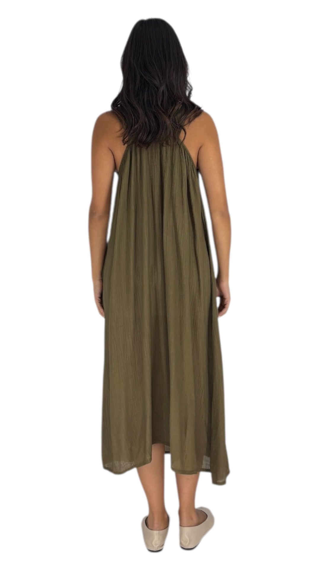 Nolan Olive Green Dress
