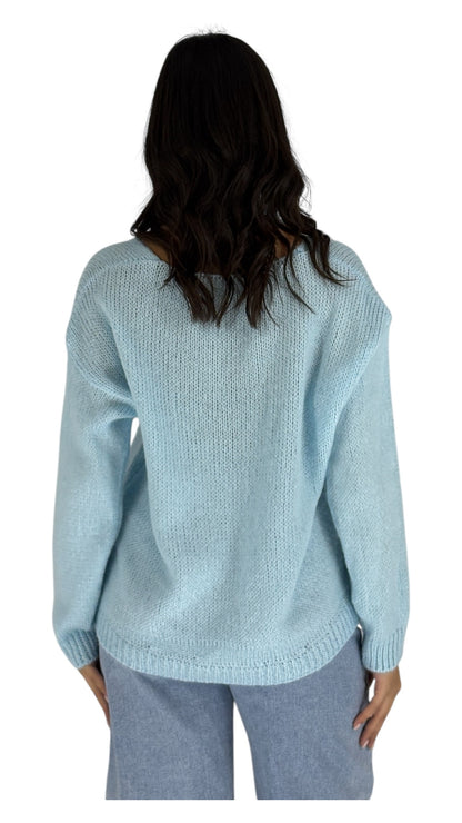 June Blue Sweater