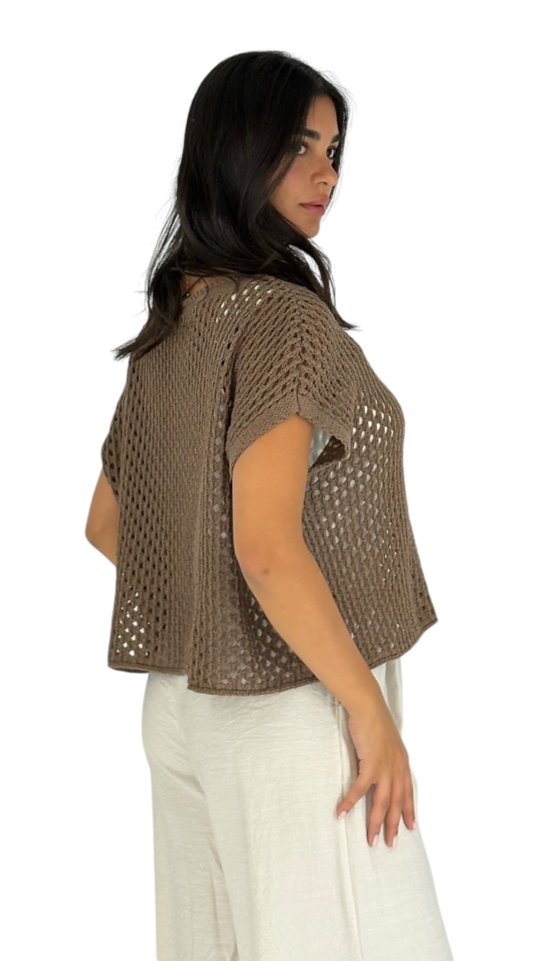 Sophi Brown Top