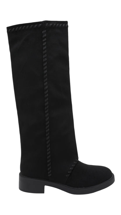 Lana High Boots with Suede Effect