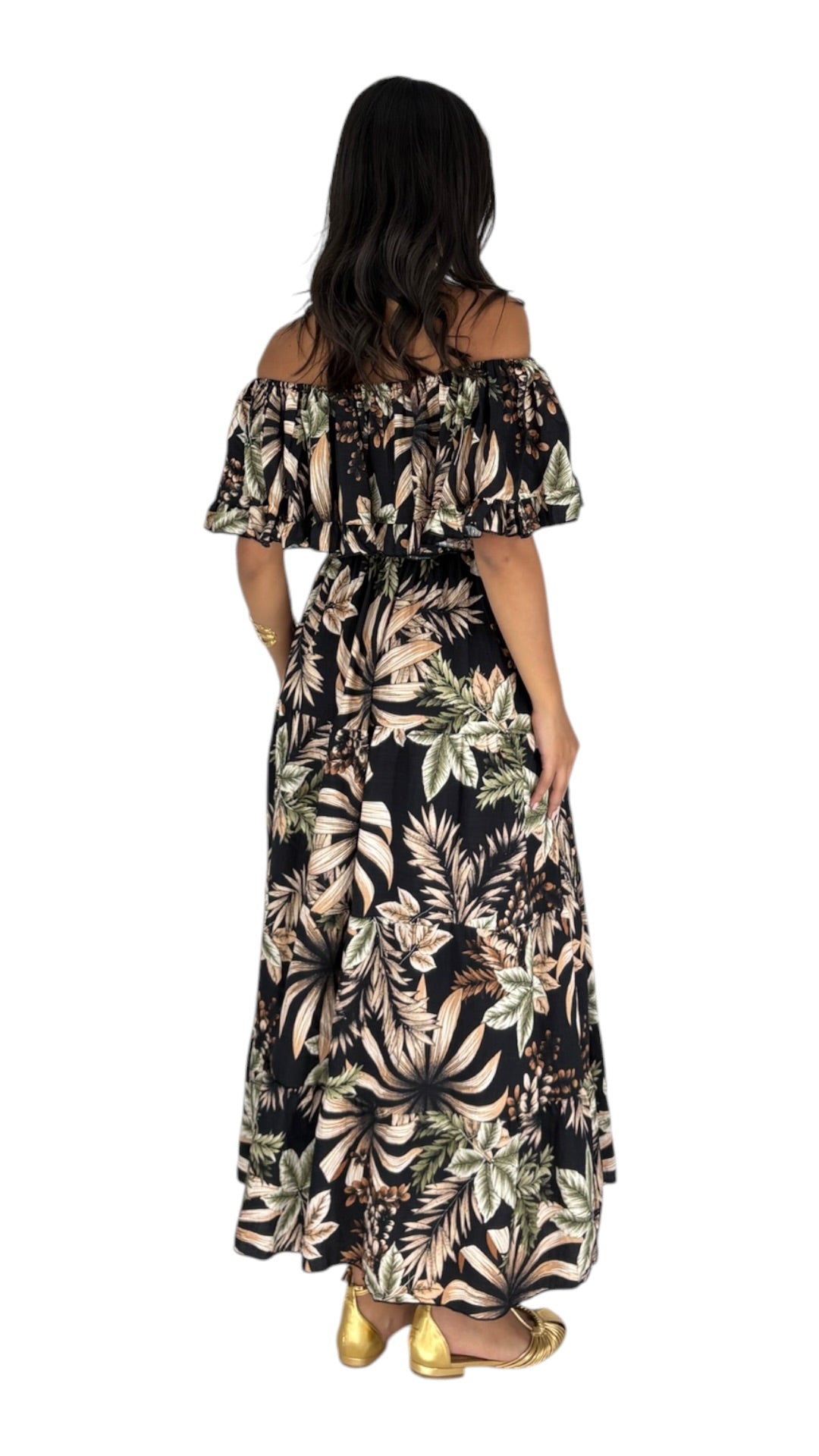 Sabrin Black Dress