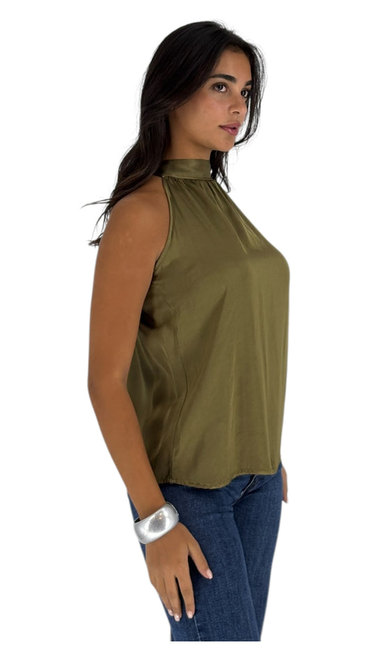 Micheal Olive green Top