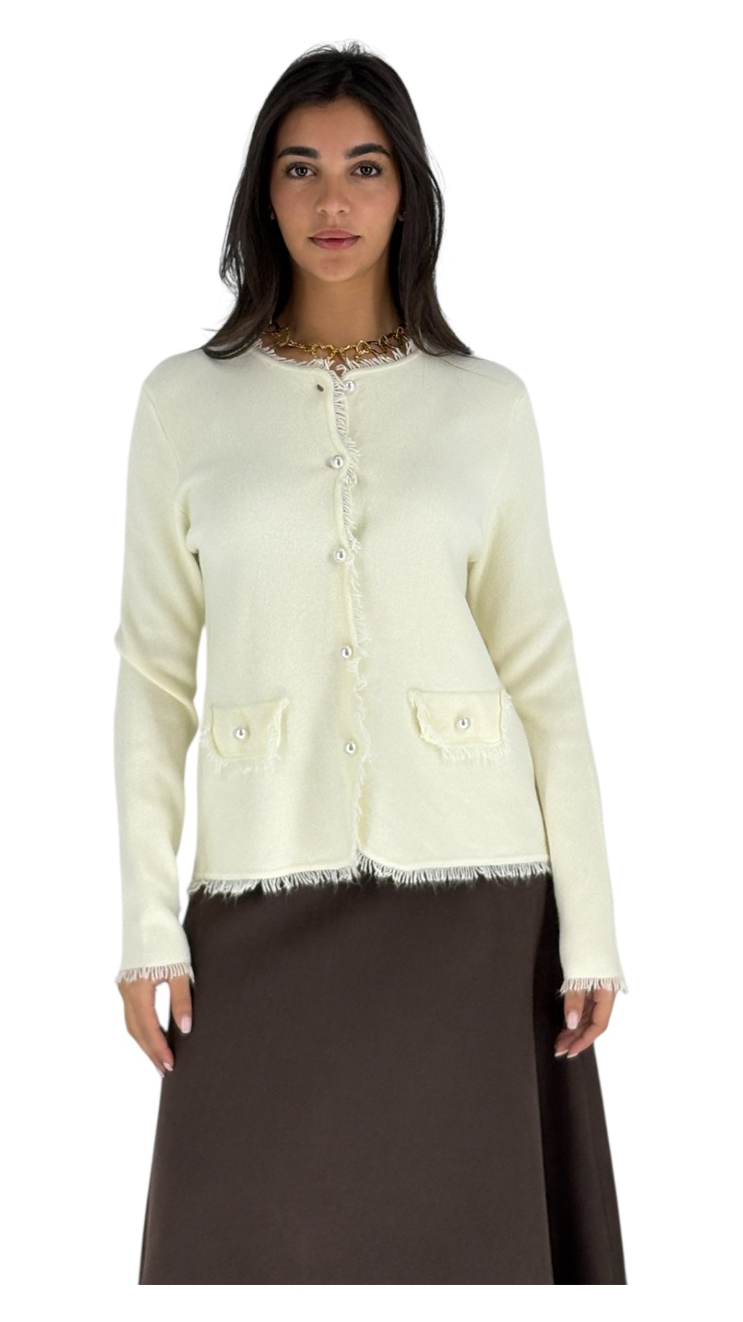 Rocia Offwhite Cardigan