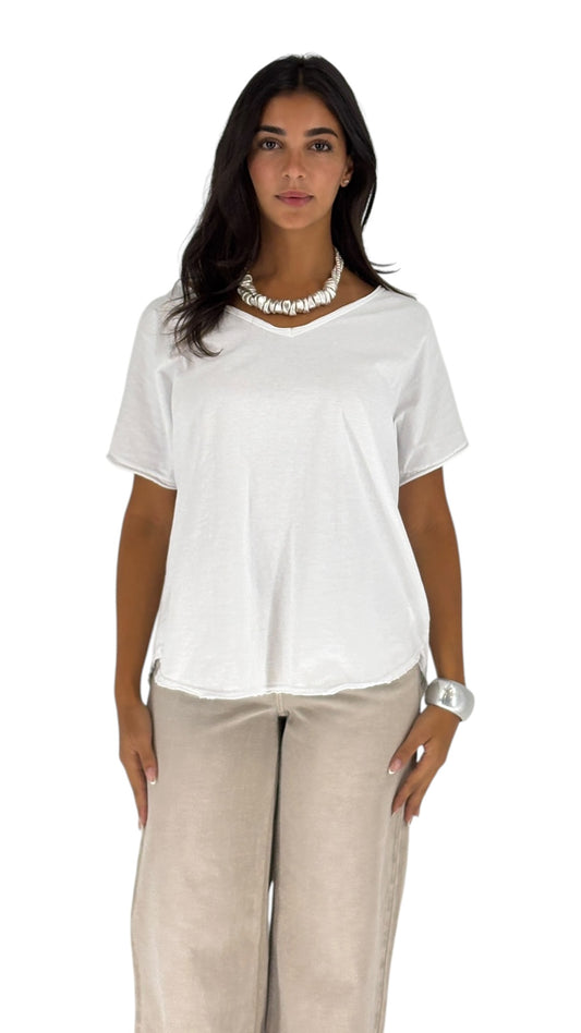 Lari White T-Shirt