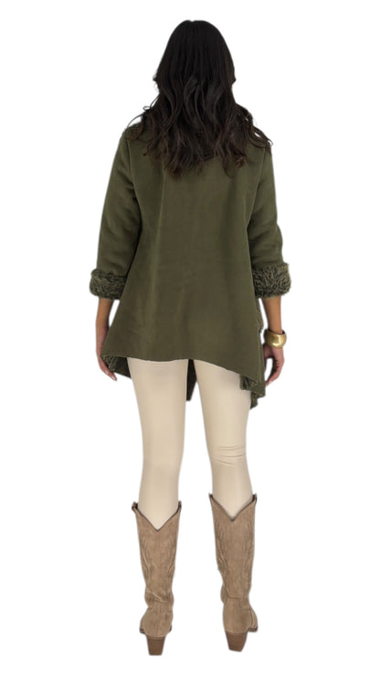 Deniz Olive Green Jacket