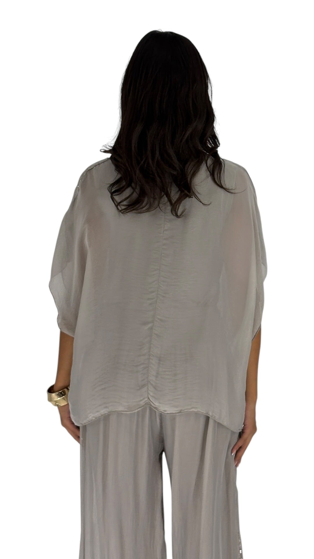 Alia Taupe Top