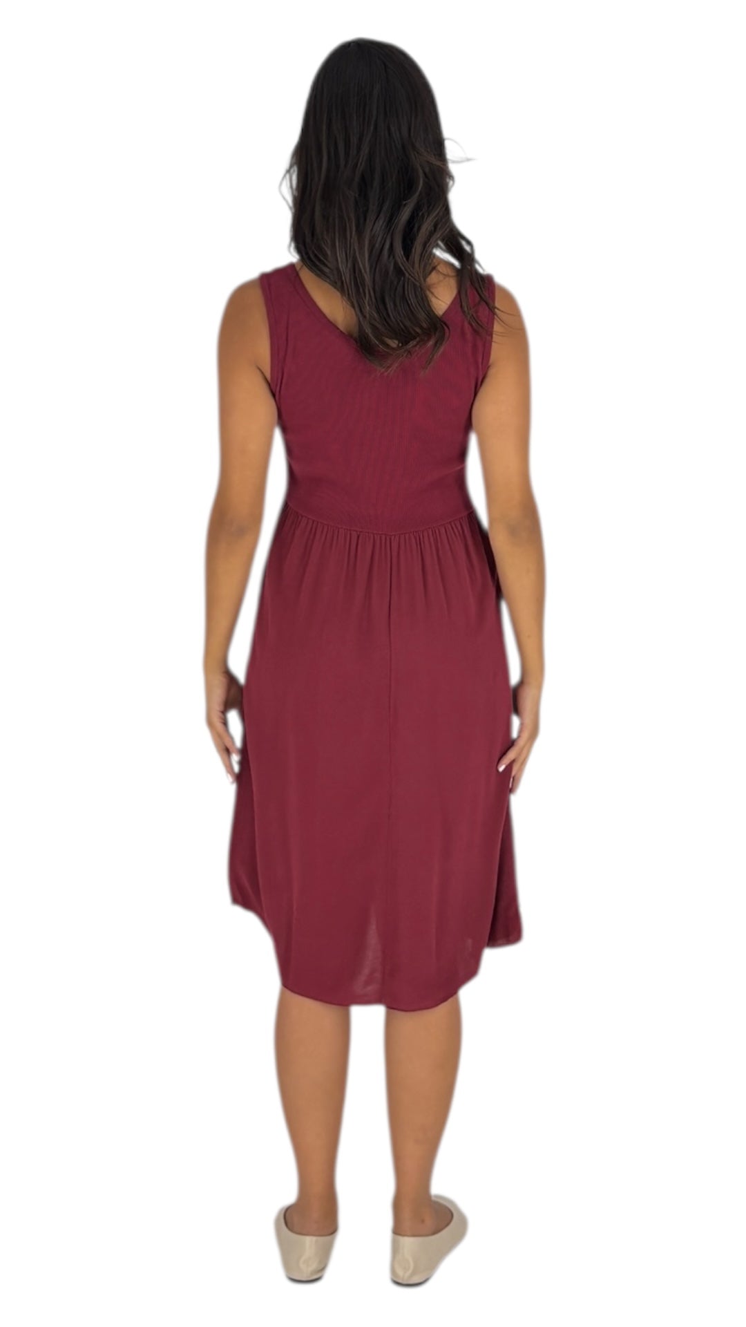 Ayla Maroon Dress