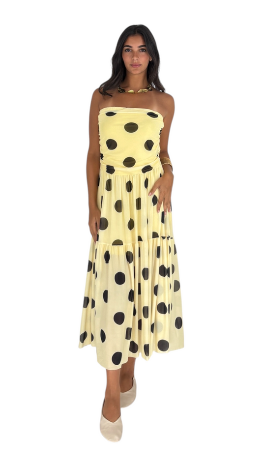 Dunia Yellow Dress