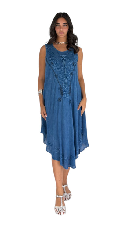 Duha Navy Dress