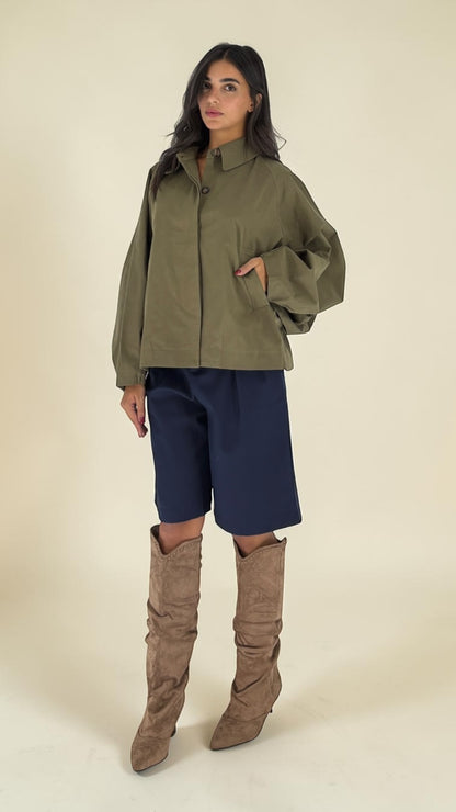 Sahar Kaki Jacket