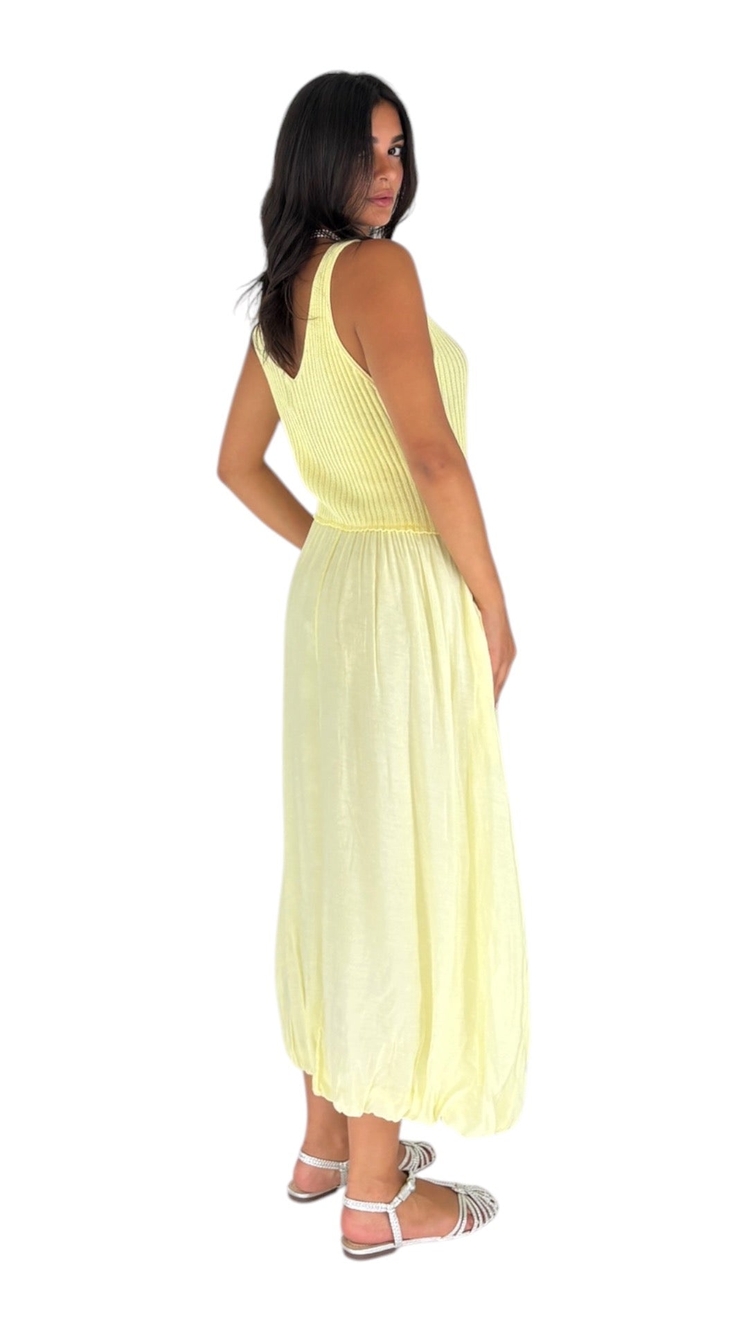 Hiba Yellow Dress