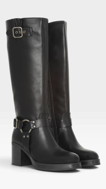 Binka High Boots With Buckles