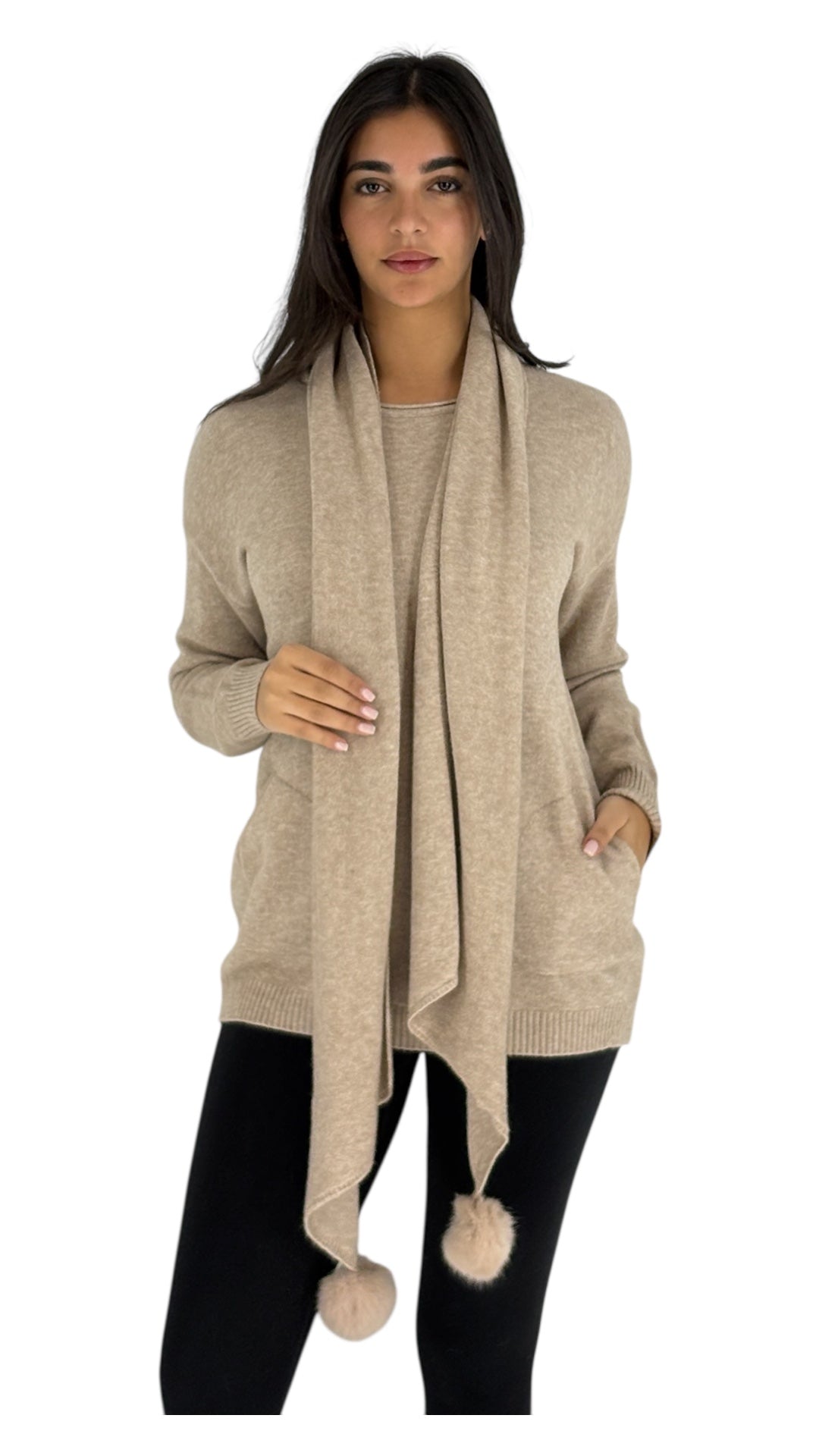 Theo Taupe Sweater