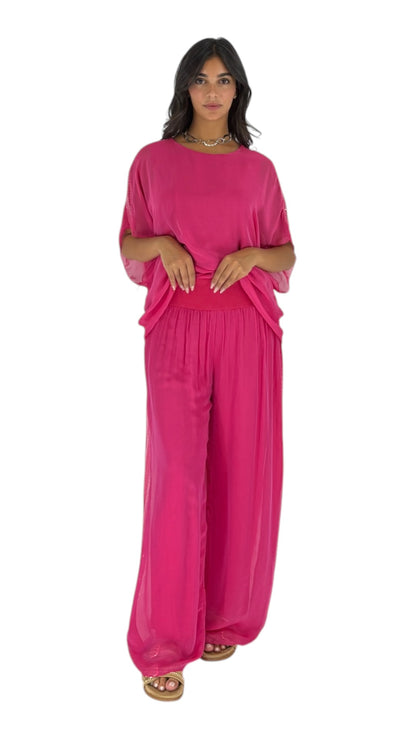 Alia Fuchsia Pants