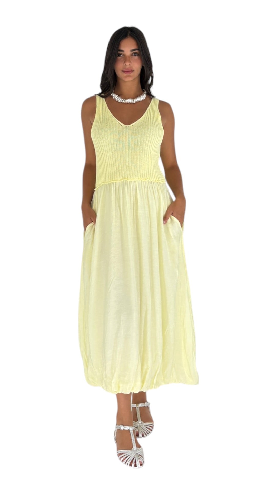 Hiba Yellow Dress